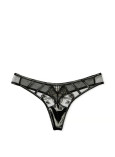 Комплект Білизни Victoria's Secret Very Sexy Faux Patent Leather Strapless Longline Balconette Bra & Midnight Affair Thong Panty_8