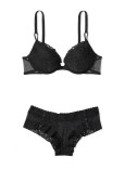 Комплект Білизни Пуш-ап  Victoria's Secret Sexy Tee Lace Push-Up Bra & Lacie Lace-Up Cheeky Panty_1