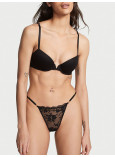 Комплект Білизни Victoria's Secret Love Cloud Lace Lightly Lined Plunge Bra & Lace Adjustable String Bikini Panty_9