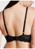 Комплект Білизни Victoria's Secret Love Cloud Lace Lightly Lined Plunge Bra & Adjustable String Lace Thong Panty_6