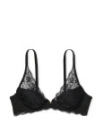 Комплект Білизни Victoria's Secret Love Cloud Lace Lightly Lined Plunge Bra & Adjustable String Lace Thong Panty_3