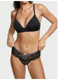 Комплект Білизни Victoria's Secret Dream Angels Lightly-Lined Lace-Up Corset Top & Lace-up Bow Hipster Thong Panty_9