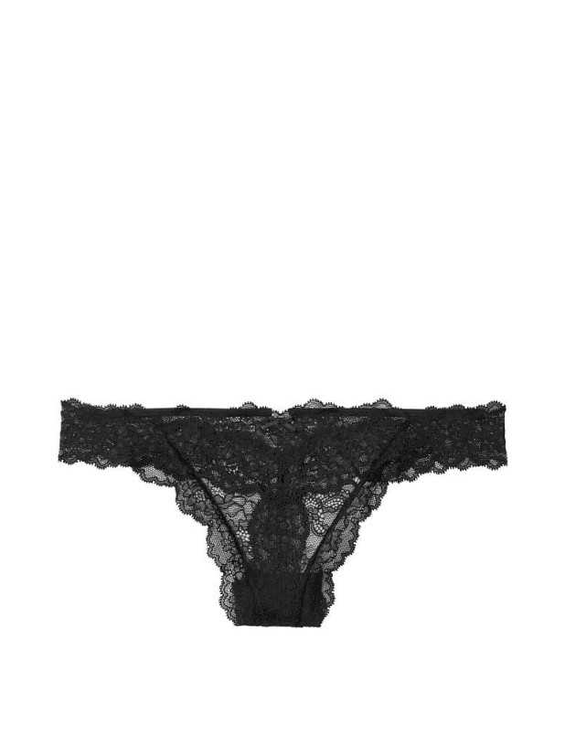 Комплект Білизни Victoria's Secret Dream Angels Lightly-Lined Lace-Up Corset Top & Corded Thong Panty_6