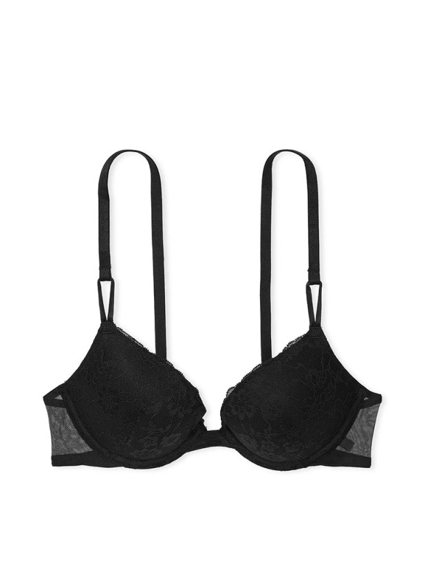Комплект Білизни Пуш-ап Victoria's Secret Sexy Tee Smooth Push-Up Bra & The Lacie Lace-Up Cheeky Panty_4