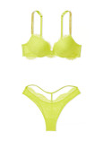 Комплект Білизни зі Стразами Victoria's Secret Very Sexy Lace Shine Strap Push-Up Bra & Brazilian Panty_3