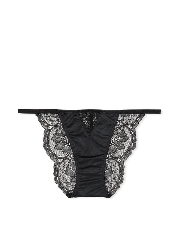 Комплект Білизни з Мереживом Victoria's Secret Very Sexy So Obsessed Unlined Corset Top & Lace String Cheekini Panty_7