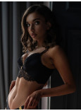 Комплект Білизни з Мереживом Victoria's Secret Very Sexy So Obsessed Unlined Corset Top & Lace String Cheekini Panty_3