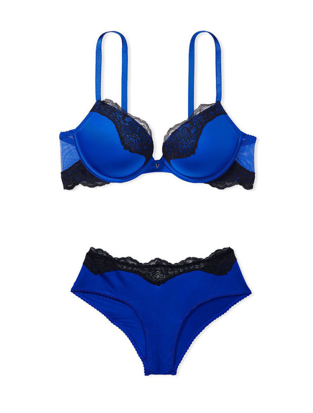 Комплект Білизни Пуш-ап Victoria's Secret Very Sexy Push-Up Bra & Lace Trim Cheeky Panty_2