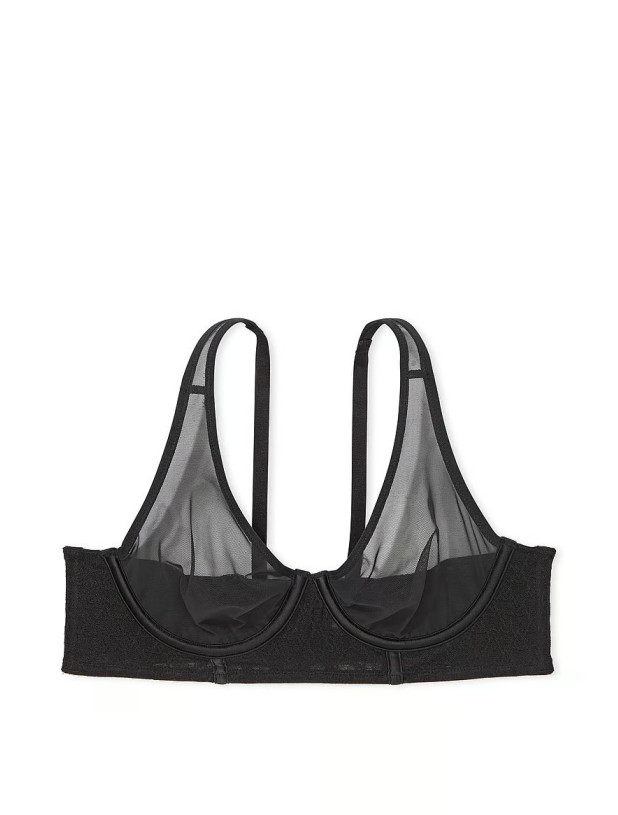Бюстгальтер Victoria's Secret Very Sexy Icon Mesh Longline Plunge Bra_3
