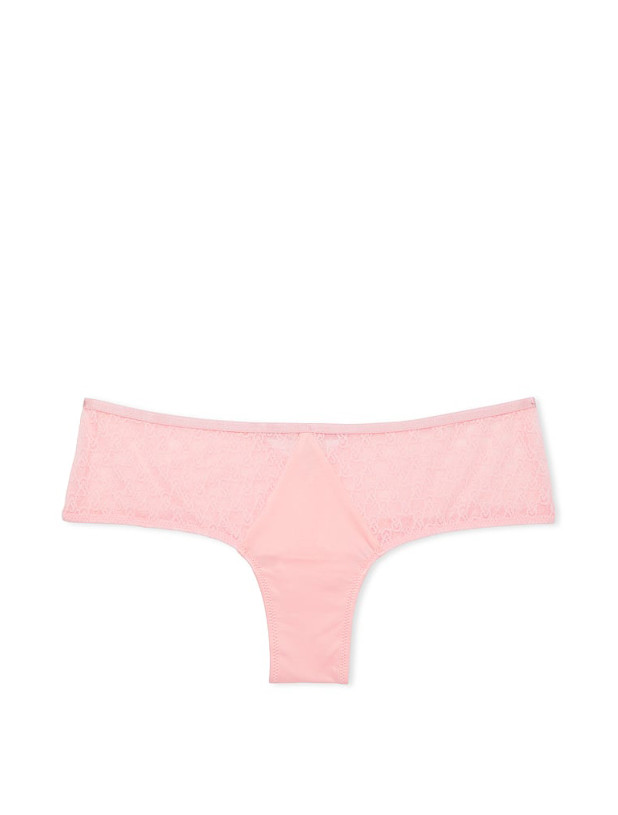 Комплект Білизни Victoria's Secret Very Sexy Icon Mesh Longline Plunge Bra & Lace Cheeky Panty_8