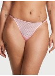 Комплект Білизни Victoria's Secret Very Sexy Icon Mesh Longline Plunge Bra & Smooth Cutout Back Thong Panty_6