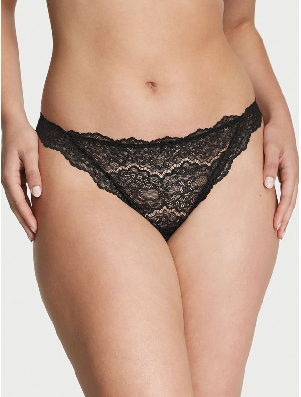 Комплект Білизни Victoria's Secret Dream Angels Lightly-Lined Full Coverage Bra & Floral Lace Thong Panty_6