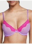 Комплект Білизни Victoria's Secret Tease Unlined Demi Bra & High-Leg Scoop Thong Panty_4