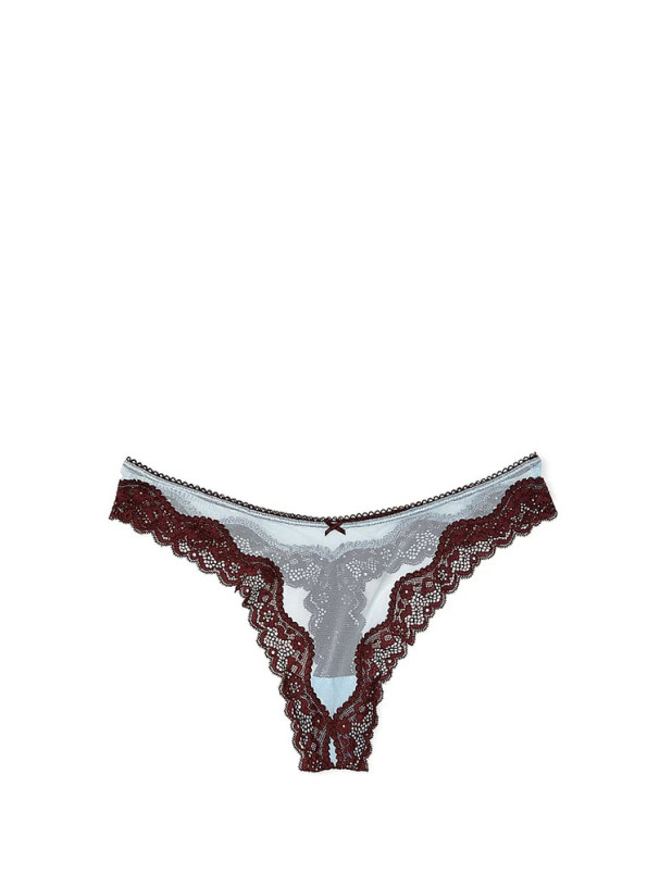 Трусики Стрінги Victoria's Secret Tease High-Leg Scoop Thong Panty_3