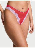 Комплект Білизни Victoria's Secret Tease Unlined Demi Bra & High-Leg Scoop Thong Panty_4
