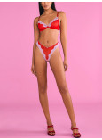 Комплект Білизни Victoria's Secret Tease Unlined Demi Bra & High-Leg Scoop Thong Panty_1