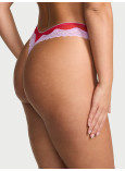 Комплект Білизни Victoria's Secret Tease Unlined Demi Bra & High-Leg Scoop Thong Panty_5