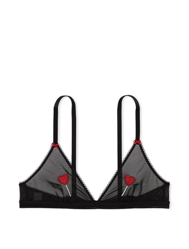 Комплект Білизни Victoria's Secret Tease Wireless Triangle Bralette & Tease High-Leg Scoop Thong Panty_7