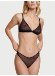Комплект Білизни Victoria's Secret Tease Wireless Triangle Bralette & Tease High-Leg Scoop Thong Panty_1