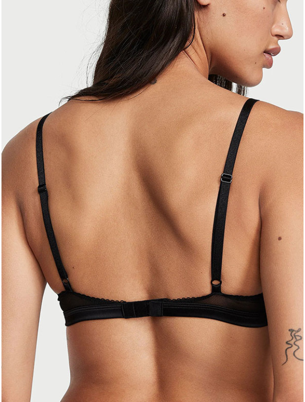 Комплект Білизни Victoria's Secret Tease Wireless Triangle Bralette & Tease High-Leg Scoop Thong Panty_4