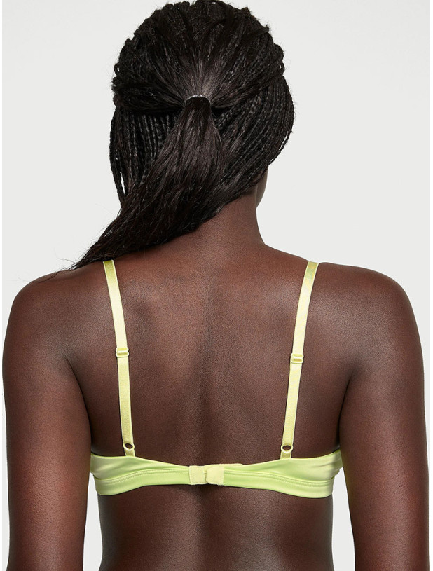 Комплект Білизни Victoria's Secret Tease Wireless Triangle Bralette & Tease High-Leg Scoop Thong Panty_4