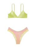Комплект Білизни Victoria's Secret Tease Wireless Triangle Bralette & Tease High-Leg Scoop Thong Panty_2