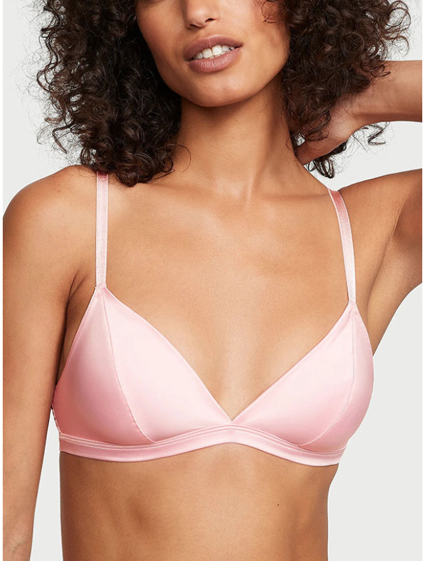 Комплект Белья Victoria's Secret Tease Wireless Triangle Bralette & Tease High-Leg Scoop Thong Panty_5