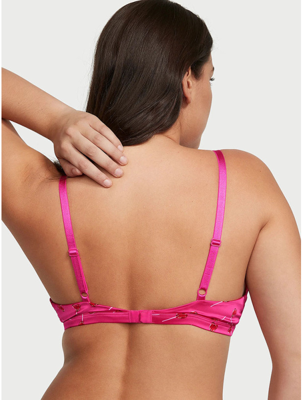 Комплект Білизни Victoria's Secret Tease Wireless Triangle Bralette & Tease High-Leg Scoop Thong Panty_5