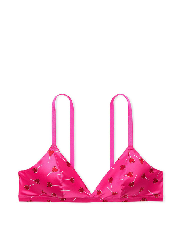 Комплект Білизни Victoria's Secret Tease Wireless Triangle Bralette & Tease High-Leg Scoop Thong Panty_7