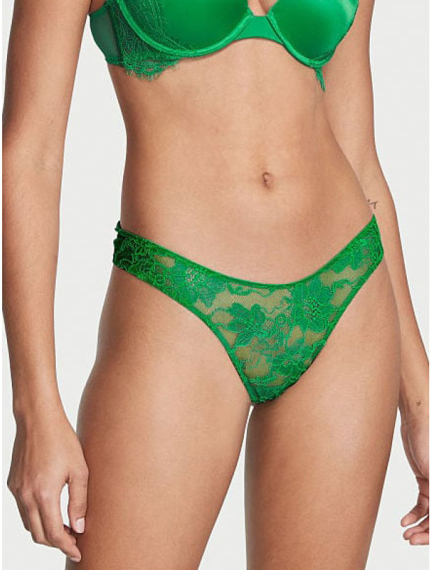 Комплект Білизни зі Стразами Victoria's Secret Very Sexy Bombshell Add-2-Cups Push-Up Corset Top & Shine Strap Cutout Back Thong Panty_7