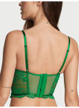 Комплект Білизни зі Стразами Victoria's Secret Very Sexy Bombshell Add-2-Cups Push-Up Corset Top & Shine Strap Cutout Back Thong Panty_2