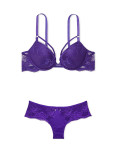 Комплект Білизни з Мереживом Victoria's Secret Very Sexy Push-Up Bra & Fishnet Floral Cheeky Panty_2