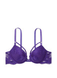 Комплект Білизни Victoria's Secret Very Sexy Push-Up Bra & Fishnet Floral Cheeky Panty & Fishnet Leather Garter Belt_6