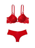 Комплект Білизни з Мереживом Victoria's Secret Very Sexy Push-Up Bra & Fishnet Floral Cheeky Panty_3