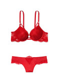Комплект Білизни з Мереживом Victoria's Secret Very Sexy Push-Up Bra & Micro Lace Inset Thong Panty_2