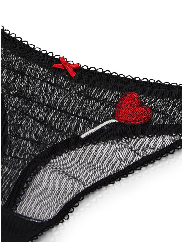 Комплект Білизни Victoria's Secret Tease Unlined Demi Bra & Tease High-Leg Scoop Thong Panty_8