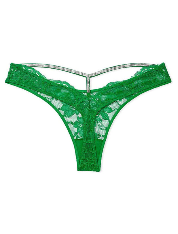 Комплект Білизни зі Стразами Victoria's Secret Very Sexy Shine Strap Push-Up Bra & Thong Panty_5