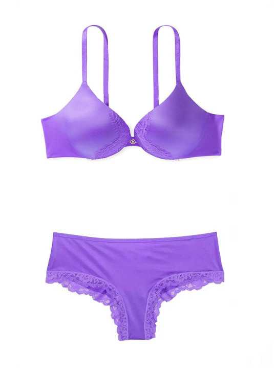 Комплект Victoria's Secret Very Sexy So Obsessed Push-Up Bra & Lace-Trim Cheeky Panty