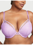 Комплект Білизни Пуш-ап Victoria's Secret Very Sexy Strappy Fishnet Lace Push-Up Bra & Fishnet Lace V-String Panty_4
