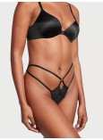 Комплект Білизни Victoria's Secret Very Sexy Strappy Balconette Bra & Crotchless Lace Strappy Thong Panty_4