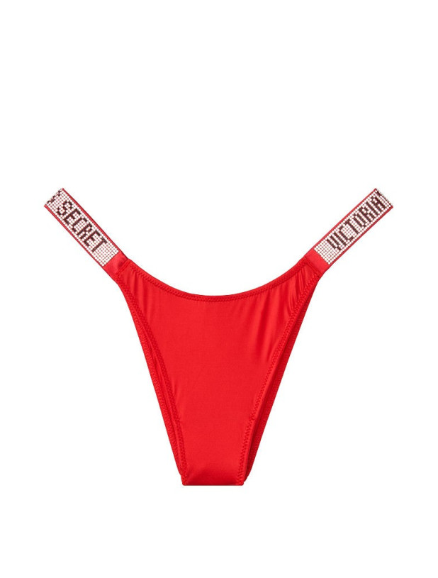 Трусики зі Стразами Victoria's Secret Very Sexy Rhinestone Shine Strap Brazilian Panty_2