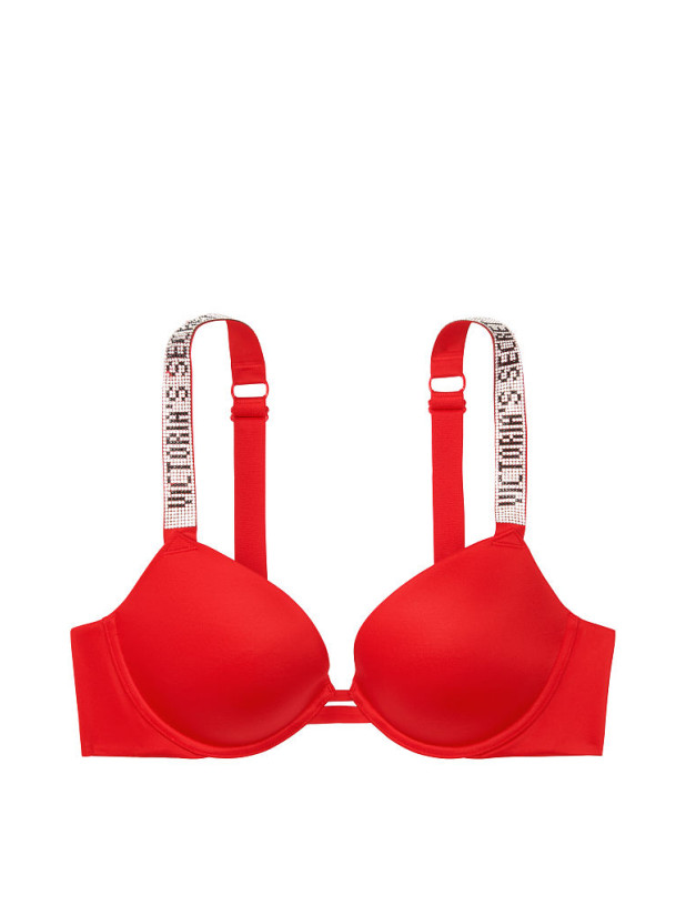 Бюстгальтер Пуш-ап зі Стразами Victoria's Secret Very Sexy Shine Strap Smooth Push-Up Bra_3