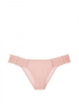 Комплект Білизни Victoria's Secret Luxe Lingerie Unlined Mesh Full-coverage Plunge Bra & Mesh Cheekini Panty_4
