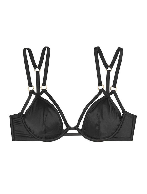 Комплект Білизни Victoria's Secret Very Sexy Unlined Plunge Bra & Ring Hardware Cheeky Panty_2