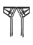 Комплект Very Sexy Unlined Strappy Balconette Bra & Strappy Cheeky Panty & Garter Belt Bundle_4