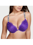 Комплект Білизни зі Стразами Victoria's Secret Very Sexy Bombshell Add-2-cups Shine Strap Lace Push-up Bra & Bikini Panty_4