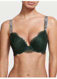 Комплект Білизни зі Стразами Victoria's Secret Very Sexy Lace Shine Strap Push-Up Bra & Thong Panty_7