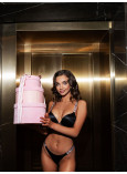 Комплект Білизни зі Стразами Victoria's Secret Very Sexy Bombshell Add-2-cups Shine Strap Push-up Bra & Brazilian Panty_2