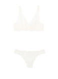 Комплект Victoria's Secret Dream Angels Unlined Plunge Bra & Corded Thong Panty_6