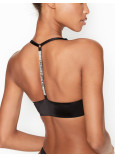 Комплект Белья со Стразами Victoria's Secret Very Sexy Shine Strap Push-up Bra & Rhinestone Shine Strap Brazilian Panty_1